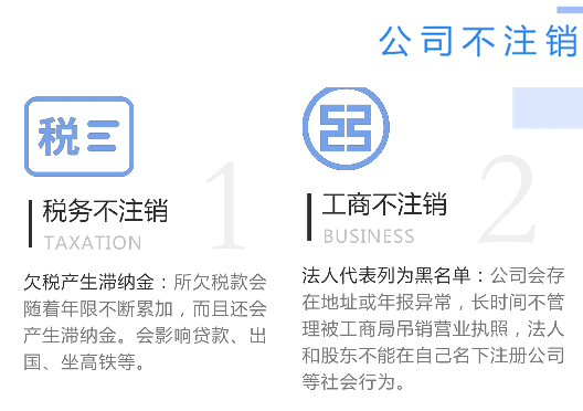 鄭州市新鄭市工商營業(yè)執(zhí)照不注銷嚴重后果