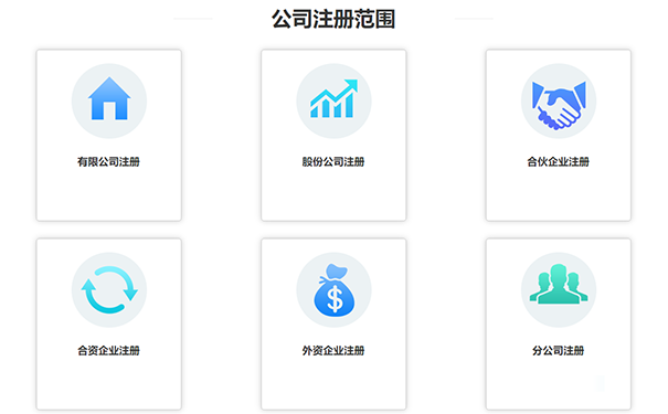注冊公司都有哪些行業(yè)類型(注冊公司的類型及經營范圍)